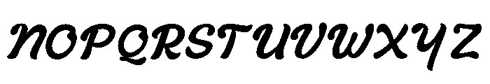 Dunkies Regular Font UPPERCASE