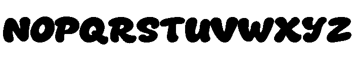 Dunkin Berry Font UPPERCASE
