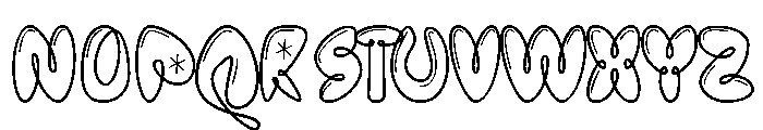 Duntraz Regular Font UPPERCASE