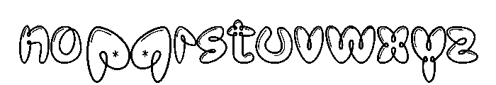 Duntraz Regular Font LOWERCASE