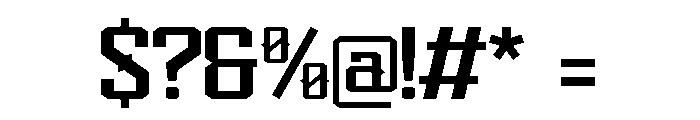 Dupreh Forge Font OTHER CHARS