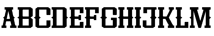 Dupreh Forge Font UPPERCASE