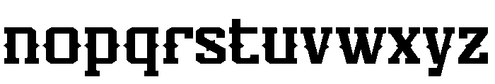 Dupreh Forge Font LOWERCASE