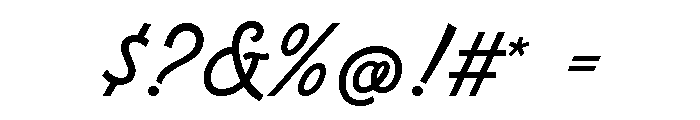Durlane Script Regular Font OTHER CHARS