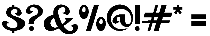 Dusk Queen Font OTHER CHARS
