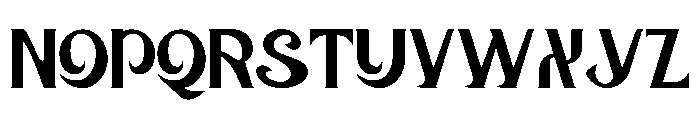 Dusk Queen Font UPPERCASE