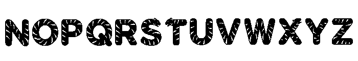 Dusk Regular Font LOWERCASE