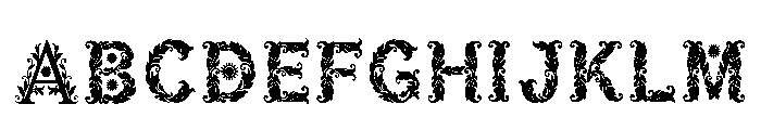 Duskborn Regular Font UPPERCASE