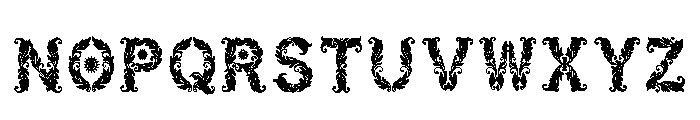 Duskborn Regular Font UPPERCASE