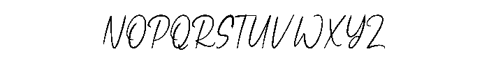 Dusklight1 Font UPPERCASE