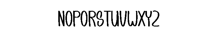 Dusney Font UPPERCASE
