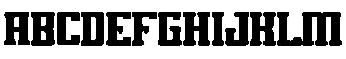 Dust Porter Font UPPERCASE
