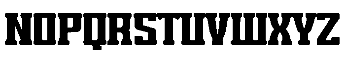 Dust Porter Font UPPERCASE