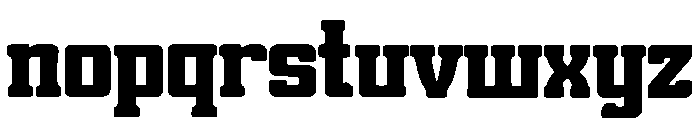 Dust Porter Font LOWERCASE