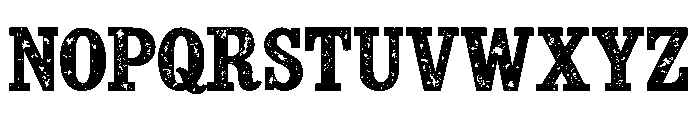 Dust Stamp Font LOWERCASE