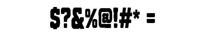 Dust Trail Font OTHER CHARS