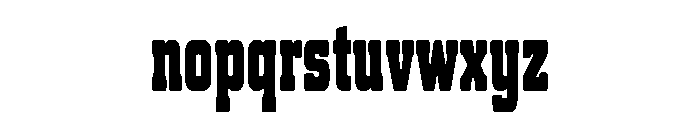 Dust Trail Font LOWERCASE