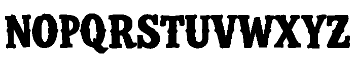 Dustero Font LOWERCASE