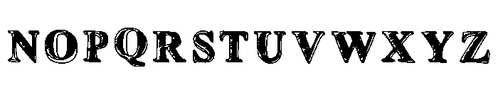 Dustforge Regular Font UPPERCASE