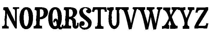 Dusthaven Font UPPERCASE