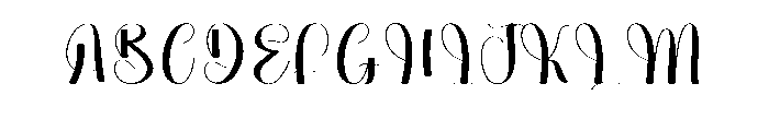 Dustilldown Font UPPERCASE