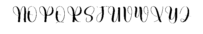 Dustilldown Font UPPERCASE