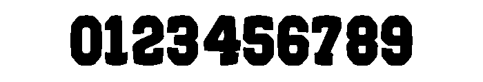 Dustland Font OTHER CHARS