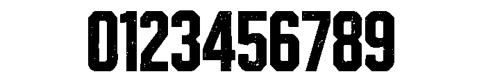 Dustline Block Font OTHER CHARS