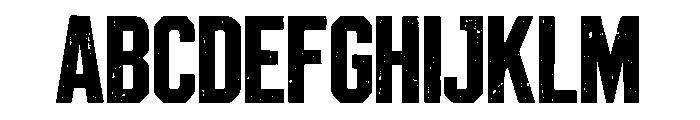 Dustline Block FONT