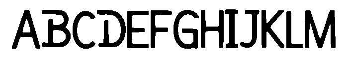 Dustline_Sparrow Font UPPERCASE