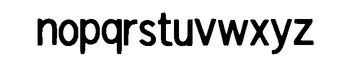 Dustline_Sparrow Font LOWERCASE