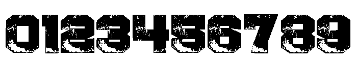 Dustmark Ravage Regular Font OTHER CHARS
