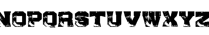 Dustmark Ravage Regular Font UPPERCASE