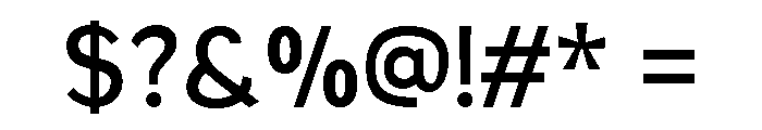 Dustrone Regular Font OTHER CHARS