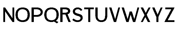 Dustrone Regular Font UPPERCASE