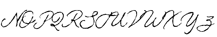 Dusty Archive Ink Font UPPERCASE