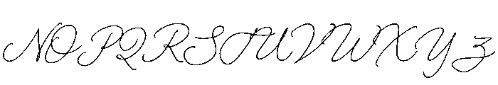 Dusty Archive Regular Font UPPERCASE
