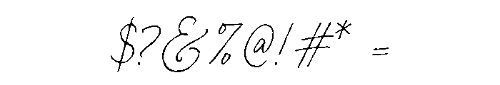Dusty Archive Rough Font OTHER CHARS