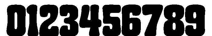 Dusty Bronco Regular Font OTHER CHARS