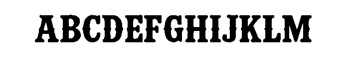 Dusty Cactus Font UPPERCASE