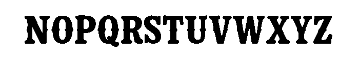 Dusty Cactus Font UPPERCASE
