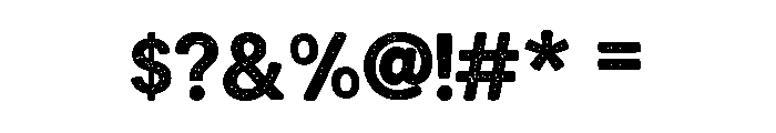 Dusty Classic Font OTHER CHARS
