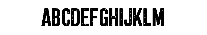 Dusty Classic Font UPPERCASE