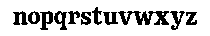 Dusty Cowboy Regular Font LOWERCASE