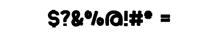 Dusty Flower Font OTHER CHARS