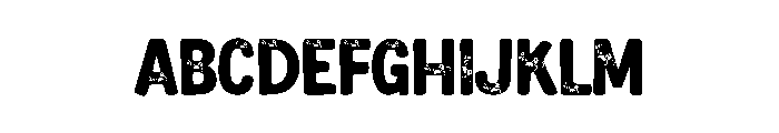 Dusty Flower Font UPPERCASE