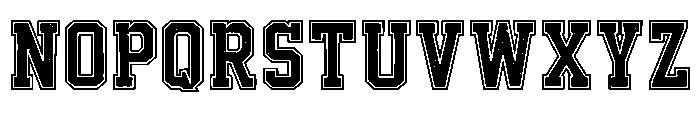 Dusty Legend Regular Font UPPERCASE