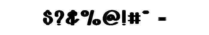 Dusty Moon Font OTHER CHARS
