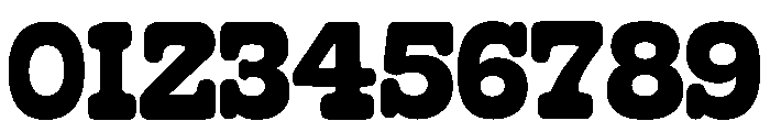 Dusty Saloon Regular Font OTHER CHARS