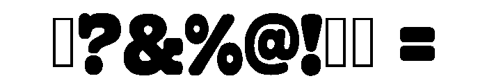 Dusty Saloon Regular Font OTHER CHARS